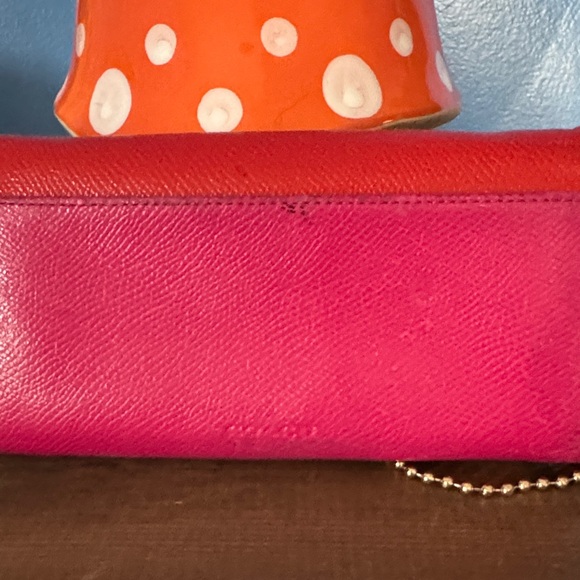🐎❤️🧡🌟Coach Red and pink Chain Crossbody Bag - Picture 6 of 16